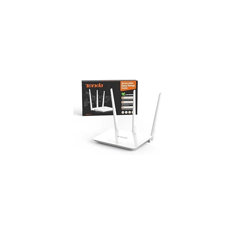 Tenda Router F9 600Mbps 2.4GHz Branco Tenda Router F9 600Mbps 2.4GHz Branco