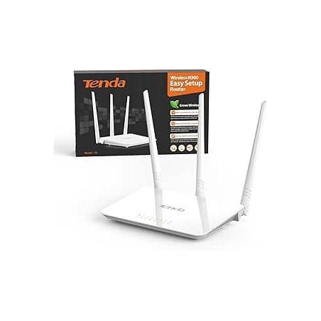 Tenda Router F9 600Mbps 2.4GHz Branco