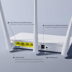 Tenda Router F9 600Mbps 2.4GHz Branco