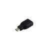 Adaptador USB C Macho - USB A 3.1 Femea (Preto) - AISENS