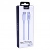 Cabo COOL Universal TIPO-C a TIPO-C (3 metros) Branco 3 Amp.