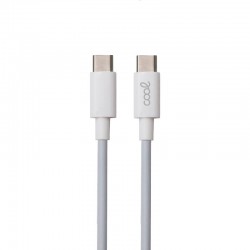 Cabo COOL Universal TIPO-C a TIPO-C (3 metros) Branco 3 Amp.