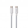 Cabo COOL Universal TIPO-C a TIPO-C (3 metros) Branco 3 Amp.