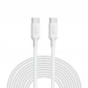 Cabo COOL Universal TIPO-C a TIPO-C (3 metros) Branco 3 Amp.