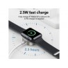 Carregador Magnético JOYROOM S-IW004 Tipo C / USB-C comprimento: 1,2 m (branco) para Apple Watch 1/2/3/4/5/6 / SE / 7/8