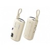 Mini Powerbank Castanha WEKOME WP-19 de 5000mAh com CARGA RÁPIDA 22.5W