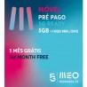 Cartão MEO 5GB + 1000min/sms