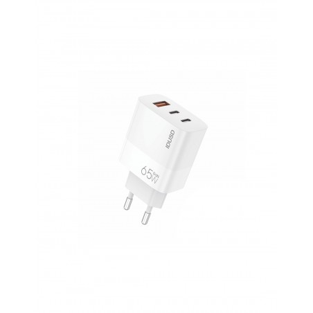 Carregador GaN multiportas IDUSD D150B PD 65W