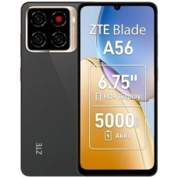 Smartphone ZTE Blade A56 4GB/ 64GB/ 6.75"/ Preto