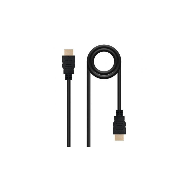 Cabo HDMI 1.4 Nanocable 10.15.1710/ HDMI Macho - HDMI Macho/ 10m/ Negro