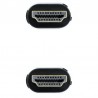 Cabo HDMI 2.1 IRIS 8K Nanocable 10.15.8005/ HDMI Macho - HDMI Macho/ 5m/ Preto