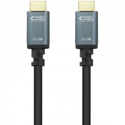 Cabo HDMI 2.1 IRIS 8K Nanocable 10.15.8005/ HDMI Macho - HDMI Macho/ 5m/ Preto