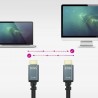 Cabo HDMI 2.1 IRIS 8K Nanocable 10.15.8005/ HDMI Macho - HDMI Macho/ 5m/ Preto