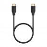 Cabo HDMI 2.0 4K Aisens A120-0725/ HDMI Macho - HDMI Macho/ Até 10W/ 2250Mbps/ 3m/ Preto