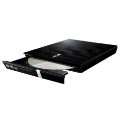 Leitor Gravador Externo CD/DVD Asus SDRW-08DS2S-U Lite - Preto