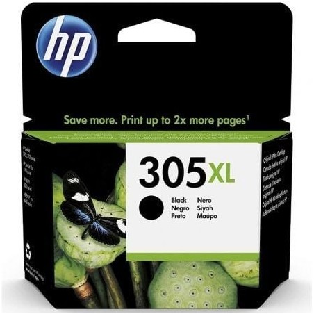 Tinteiro HP 305 XL de Alta Capacidade/ Preto Original