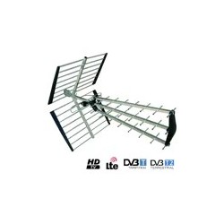 Antena UHF LTE ready (470 - 694 MHz) com conector F G:18dB comprimento: 940 mm - Opticum AX1000
