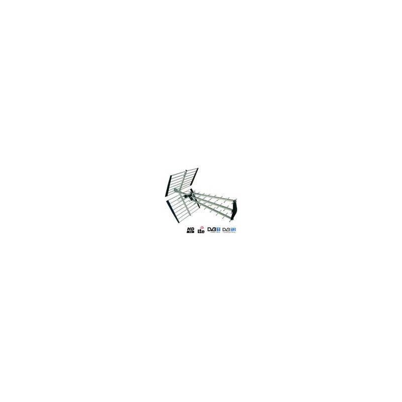 Antena UHF LTE ready (470 - 694 MHz) com conector F G:18dB comprimento: 940 mm - Opticum AX1000