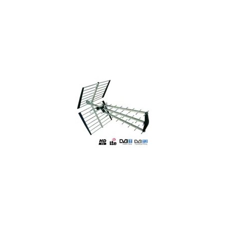 Antena UHF LTE ready (470 - 694 MHz) com conector F G:18dB comprimento: 940 mm - Opticum AX1000