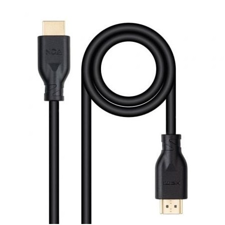 Cabo HDMI 2.0 4K CCS Nanocable 10.15.3902/ HDMI Macho - HDMI Macho/ 2m/ Preto