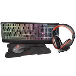 Conjunto Gaming Trust Ziva - Teclado + Rato + Tapete + Headset