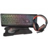 Conjunto Gaming Trust Ziva - Teclado + Rato + Tapete + Headset