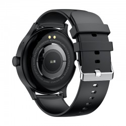 Smartwatch COOL Iris Bracelete Silicone Preto (Amoled, Chamadas, Saúde, Desporto)