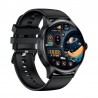 Smartwatch COOL Iris Bracelete Silicone Preto (Amoled, Chamadas, Saúde, Desporto)