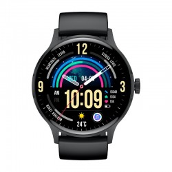 Smartwatch COOL Iris Bracelete Silicone Preto (Amoled, Chamadas, Saúde, Desporto)