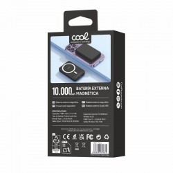 Powerbank Universal 10.000 mAh Magnética COOL Preta
