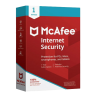 McAfee Internet Security | 1 Dispositivo | 1 Ano | GLOBAL