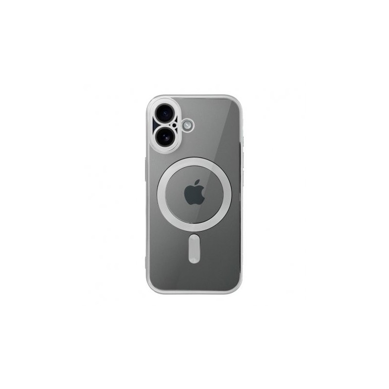 Capa Magnética iphone rebordo prateado Capa Magnética iphone rebordo prateado