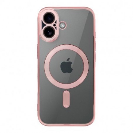 Capa Magnética iphone rebordo rosa