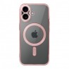 Capa Magnética iphone rebordo rosa