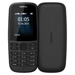 NOKIA 105 TA-1174 DUAL SIM  Preto